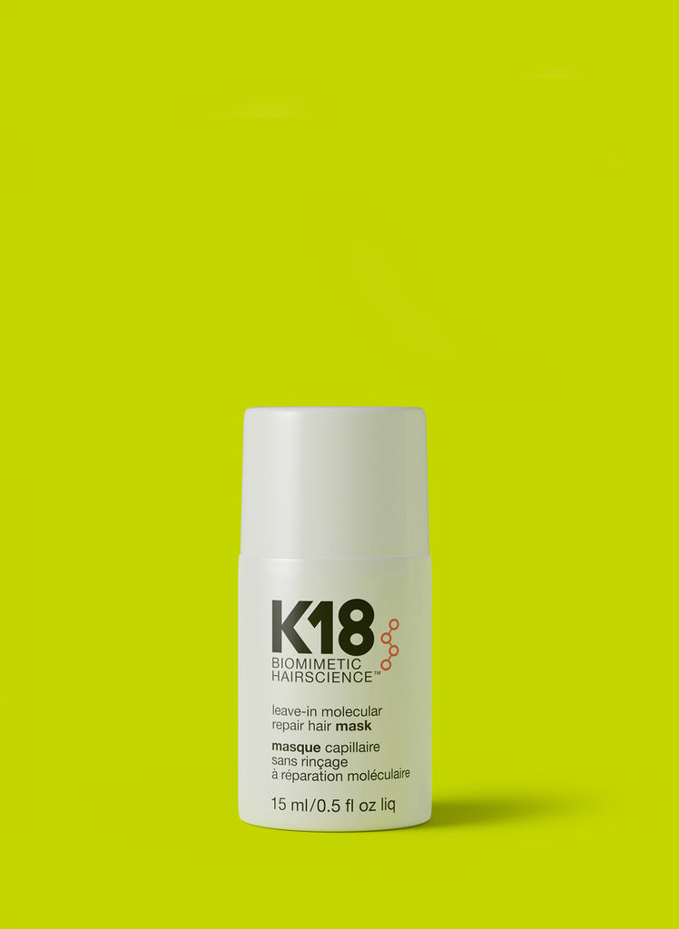 Mini Leave-In Molecular Repair Hair Mask 15mL | K18Hair