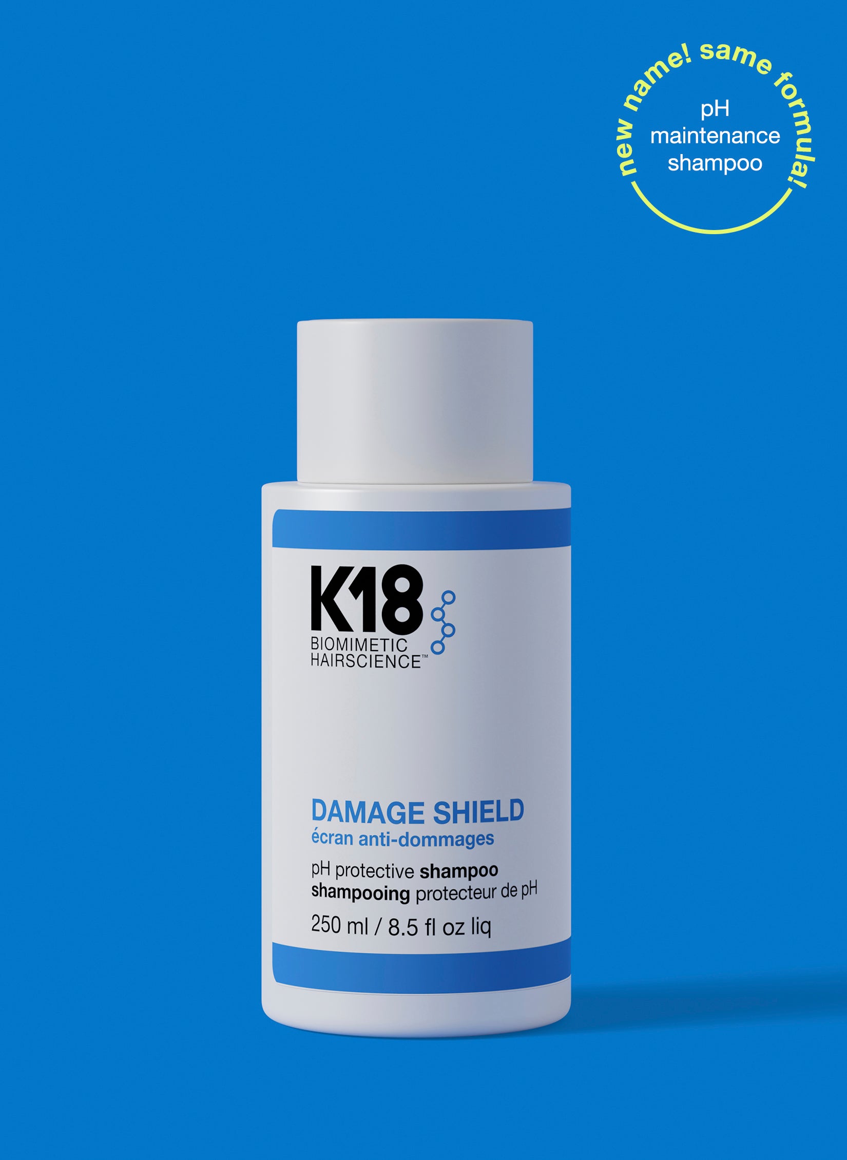 DAMAGE SHIELD pH-Balanced Protective Shampoo | K18Hair